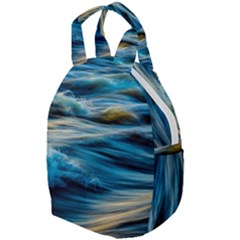 Waves Abstract Waves Abstract Travel Backpacks by Semog4