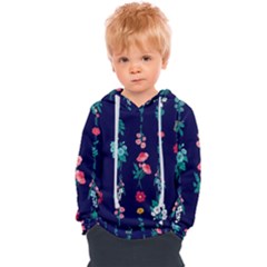 Flowers Pattern Bouquets Colorful Kids  Overhead Hoodie by Semog4