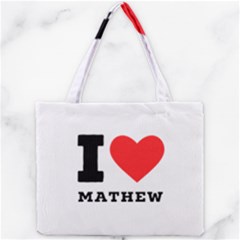 I Love Mathew Mini Tote Bag by ilovewhateva