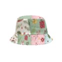 Flat Christmas Pattern Collection Inside Out Bucket Hat (Kids) View4