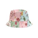 Flat Christmas Pattern Collection Inside Out Bucket Hat (Kids) View5