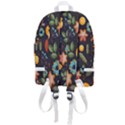 Christmas Seamless Pattern Zip Bottom Backpack View3