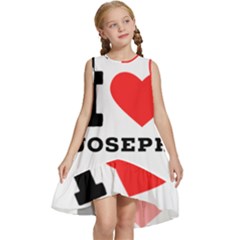 I Love Joseph Kids  Frill Swing Dress by ilovewhateva