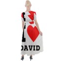 I love david Button Up Short Sleeve Maxi Dress View2