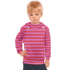 Stripes-striped-design-pattern Kids  Hooded Pullover by Semog4