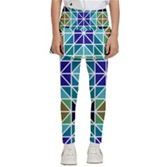 Mosaic-triangle-symmetry- Kids  Skirted Pants by Semog4