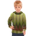 Zig zag chevron classic pattern Kids  Hooded Pullover View1