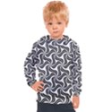 Soft-pattern-repeat-monochrome Kids  Hooded Pullover View1