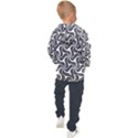 Soft-pattern-repeat-monochrome Kids  Hooded Pullover View2