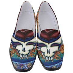 Grateful Dead Skull Rose Women s Classic Loafer Heels by Semog4