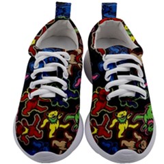 Grateful Dead Pattern Kids Athletic Shoes by Semog4