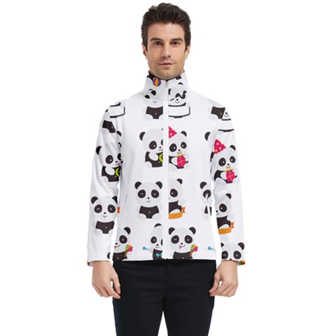 Giant Panda Bear Cuteness Men s Bomber Jacket by Salman4z