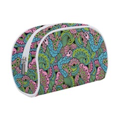 Background Texture Paisley Pattern Make Up Case (small) by Salman4z