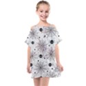 Creepy Spider Kids  One Piece Chiffon Dress View1