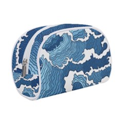 Waves Aesthetics Illustration Japanese Make Up Case (small) by Salman4z