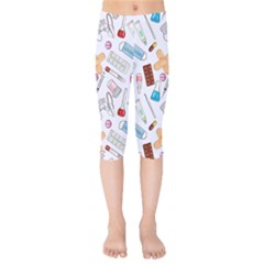 Medicine Kids  Capri Leggings  by SychEva