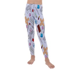 Medicine Kids  Lightweight Velour Leggings by SychEva