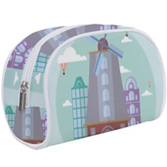 Amsterdam Landmark Landscape Make Up Case (large) by Sudheng