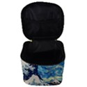 Starry Night Hokusai Van Gogh The Great Wave Off Kanagawa Make Up Travel Bag (Small) View3