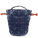 Vintage astrology poster Drawstring Bucket Bag View2