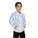 Grey Zebra Vibes Animal Print  Kids  Windbreaker View1