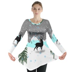 Rocky Mountain High Colorado Long Sleeve Tunic  by Amaryn4rt