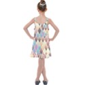 Abstract Colorful Diamond Background Tile Kids  Overall Dress View2