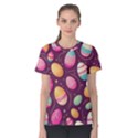 Easter Eggs Egg Women s Cotton Tee View1