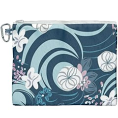 Flowers Pattern Floral Ocean Abstract Digital Art Canvas Cosmetic Bag (xxxl) by Wegoenart