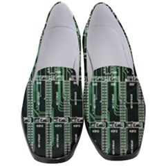 Printed Circuit Board Circuits Women s Classic Loafer Heels by Celenk