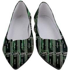 Printed Circuit Board Circuits Women s Block Heels  by Celenk