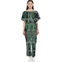 Printed Circuit Board Circuits Batwing Lightweight Chiffon Jumpsuit View1