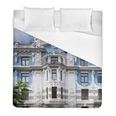 Squad Latvia Architecture Duvet Cover (full/ Double Size) by Celenk