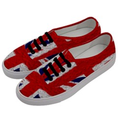 Union Jack Flag National Country Men s Classic Low Top Sneakers by Celenk