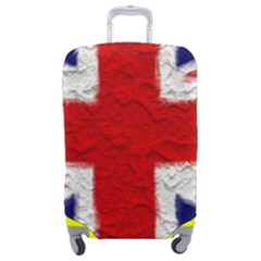 Union Jack Flag National Country Luggage Cover (medium) by Celenk