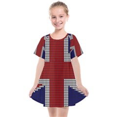 Union Jack Flag British Flag Kids  Smock Dress by Celenk