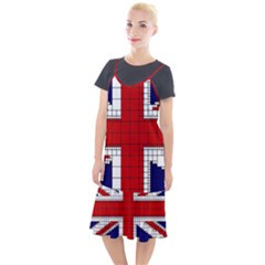 Union Jack Flag Uk Patriotic Camis Fishtail Dress by Celenk