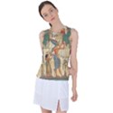 Egyptian Man Sun God Ra Amun Women s Sleeveless Sports Top View1