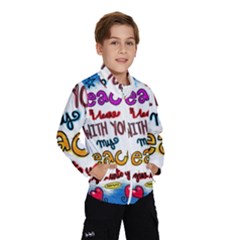 Christian Christianity Religion Kids  Windbreaker by Celenk