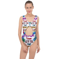 Christian Christianity Religion Center Cut Out Swimsuit by Celenk