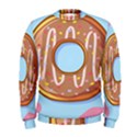 Dessert Food Donut Sweet Decor Chocolate Bread Men s Sweatshirt View1