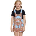 Dessert Food Donut Sweet Decor Chocolate Bread Kids  Short Overalls View1