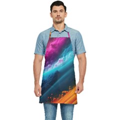 Abstract Art Artwork Kitchen Apron by Uceng