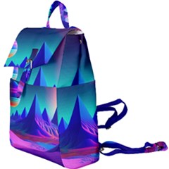 Fantasy Universe Art Wallpaper Artwork Buckle Everyday Backpack by Uceng