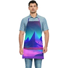 Fantasy Universe Art Wallpaper Artwork Kitchen Apron by Uceng