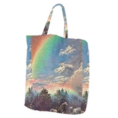 Abstract Art Psychedelic Arts Experimental Giant Grocery Tote by Uceng