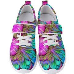 Abstract Art Psychedelic Experimental Men s Velcro Strap Shoes by Uceng