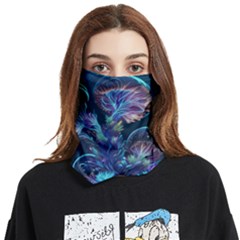 Fantasy People Mysticism Composing Fairytale Art 3 Face Covering Bandana (two Sides) by Uceng