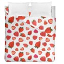 Strawberries Duvet Cover Double Side (Queen Size) View1