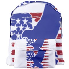 Usa Flag Eagle Symbol American Bald Eagle Country Giant Full Print Backpack by Wegoenart